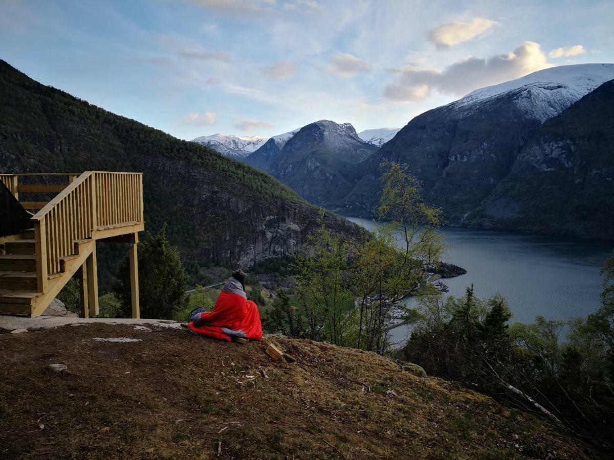 Villa Winjum Cabin Aurland Stegastein Exterior foto